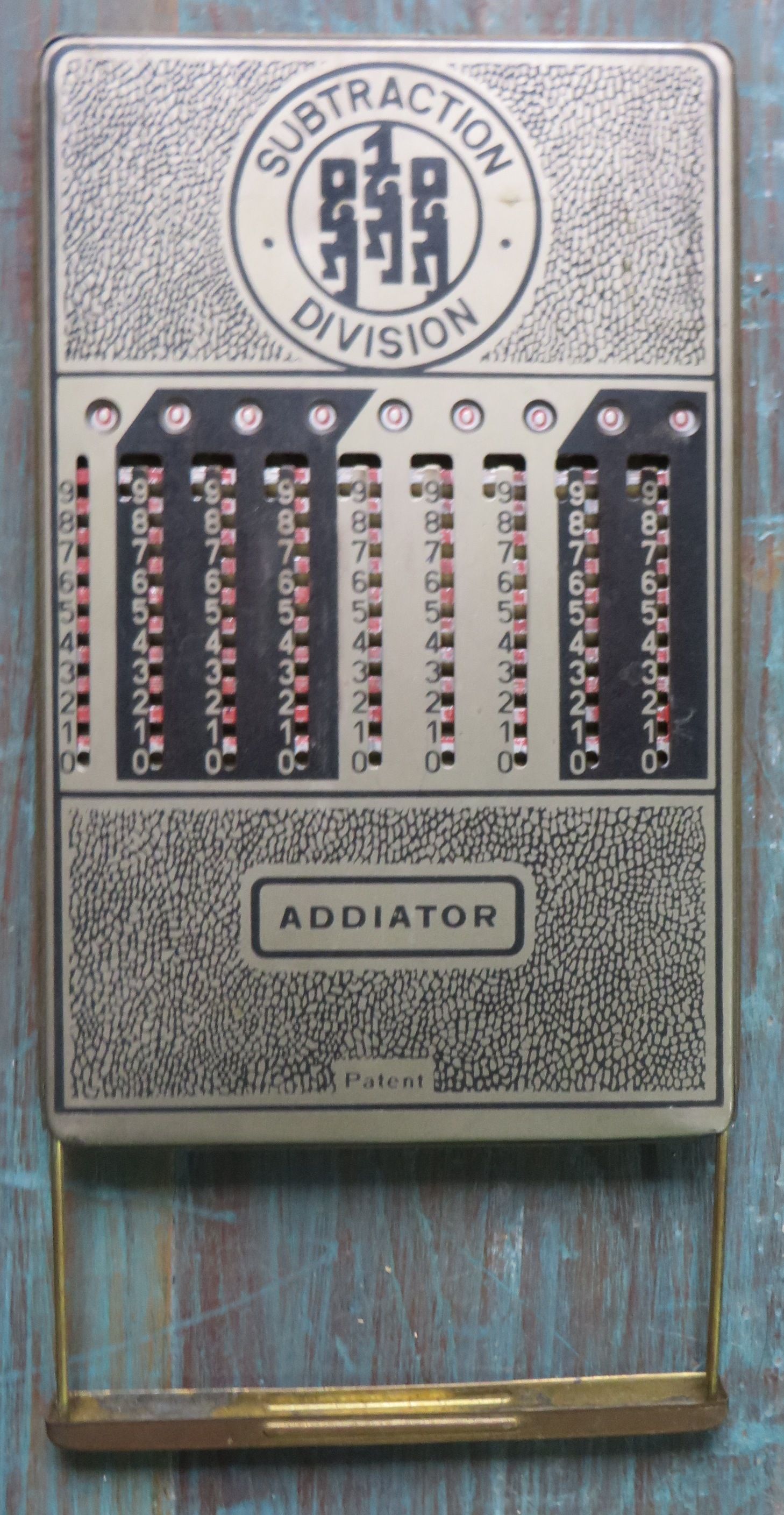 Magic Brain Calculator with instructions. 1960's. 