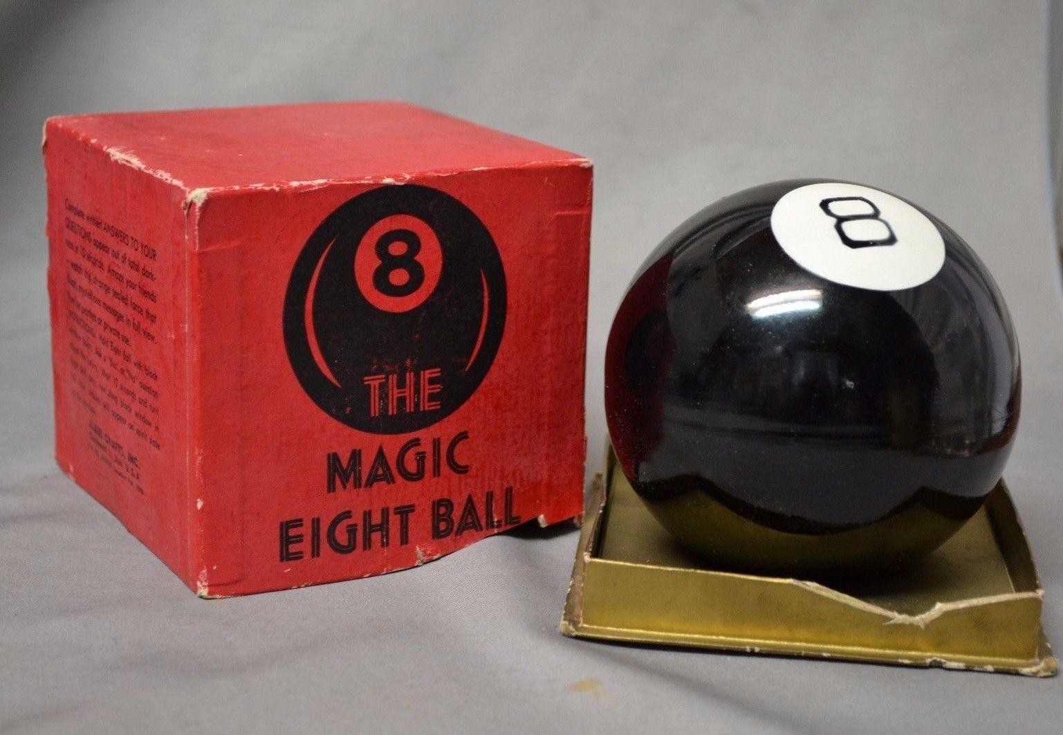 Magic 8 Ball-1960s  Magic 8 ball, Childhood toys, Classic toys