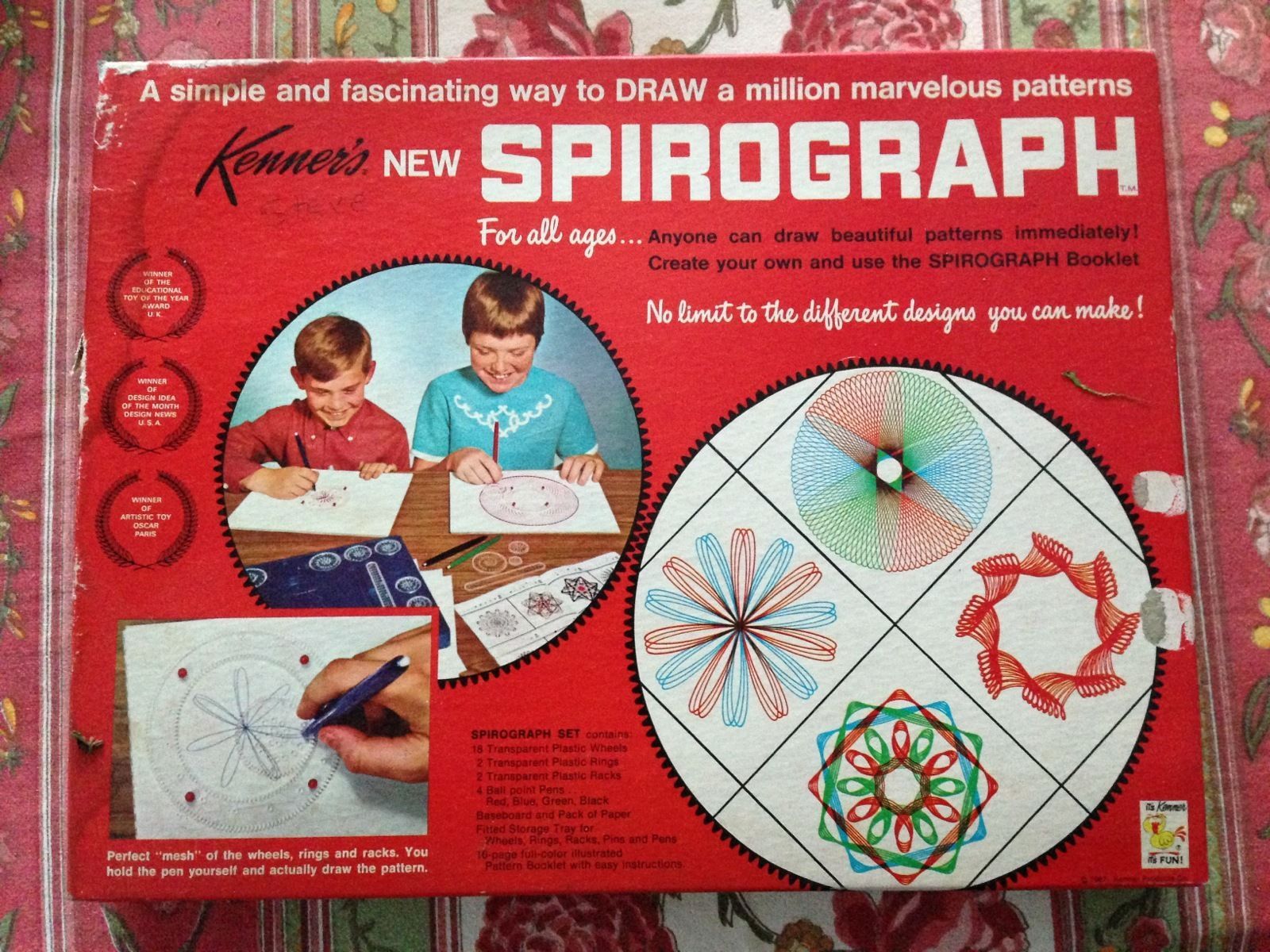 Spirograph - an old favourite is still around and is as much fun as ever