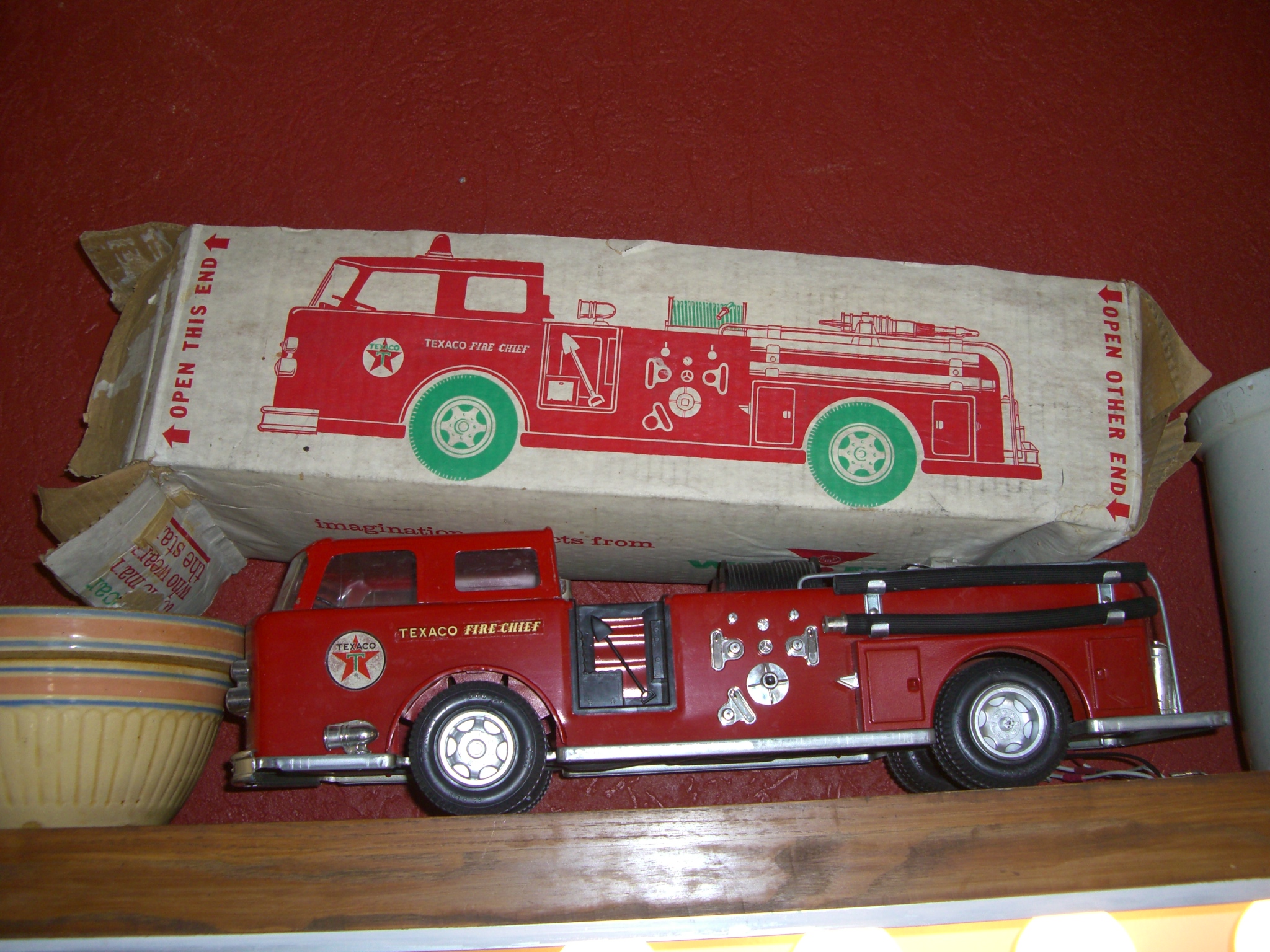 antique toy fire trucks for sale